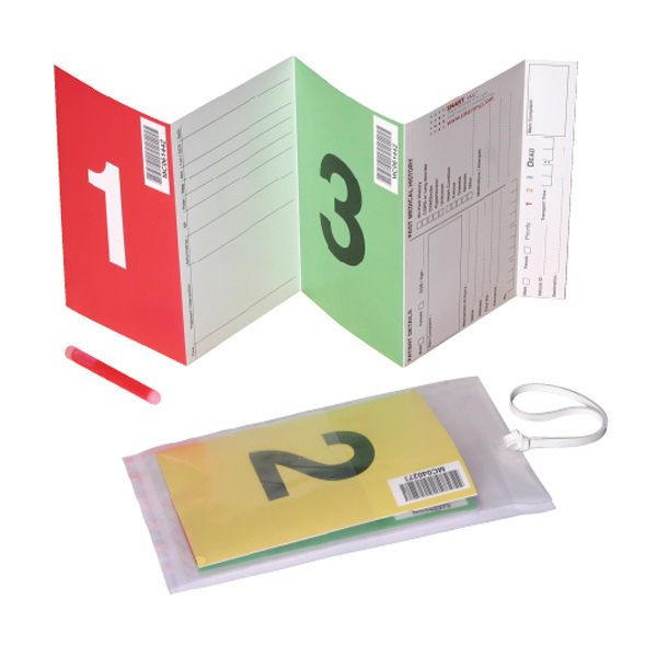 Key features to look for in triage tags in a natural disaster